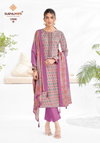 Kalki Vol 12 By Suryajyoti Heavy Jaam Satin Dress Material Wholesale Shop In Surat

